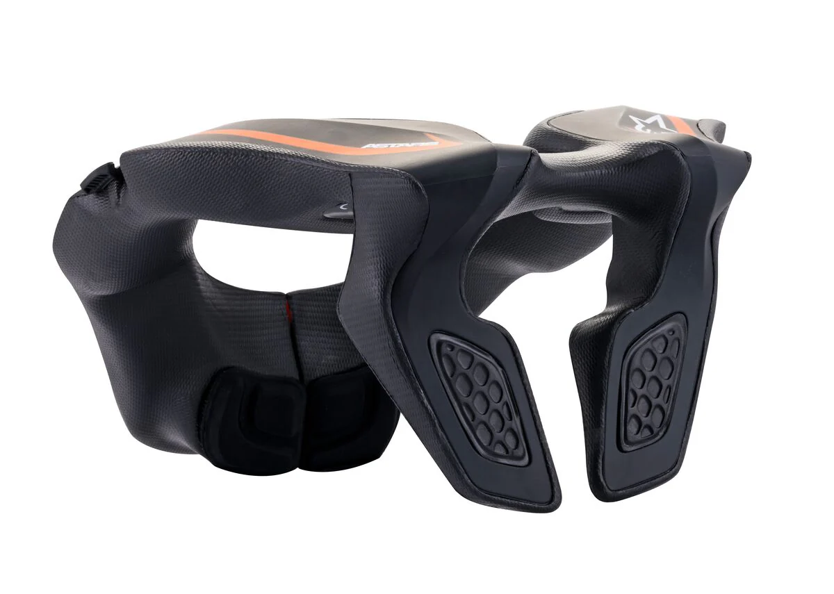 Alpinestars Youth Kids Orange Neck Support - Image 3