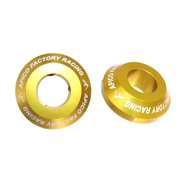 Suzuki Rear Apico Aluminium Wheel Spacers - Gold - Image 2