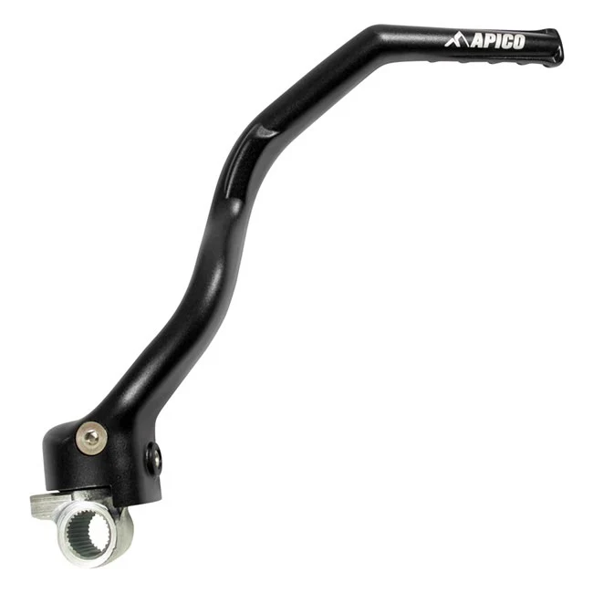 Apico Anodised Kick Start - Yamaha - Black