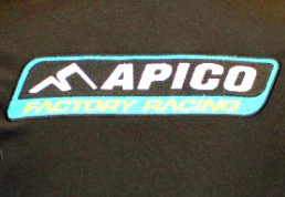 Apico Factory Racing Youth Softshell Gilet - Black - Image 3