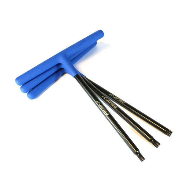 Apico Pro T-Bar Torx Set Blue Black - T30 T40 T45