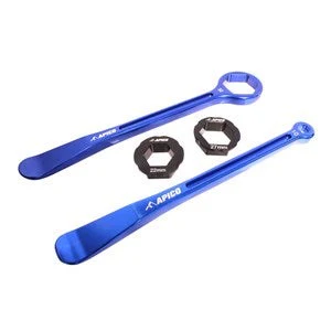 Apico Tyre Lever & Axle Spanner Set