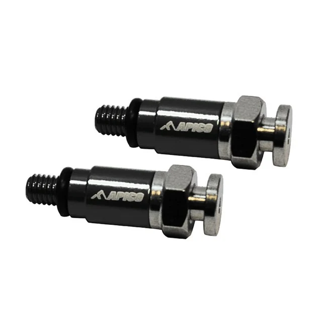 Apico Fork Bleeder Screws (M4x0.7) WP - Black