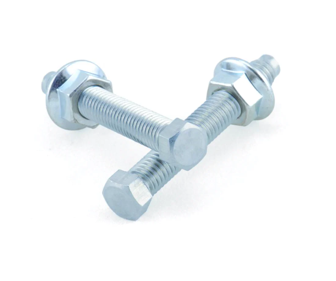 Bolt Hardware Swingarm Chain Adjuster M8 Nut & Bolt - Image 2