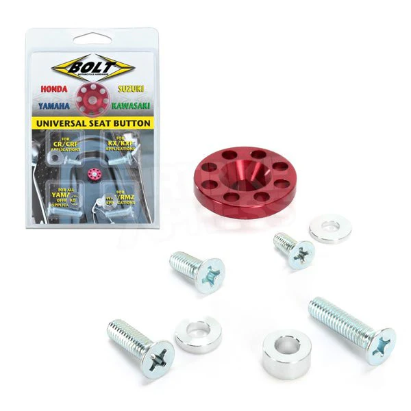 Bolt Hardware Universal Seat Button for Japanese Bikes