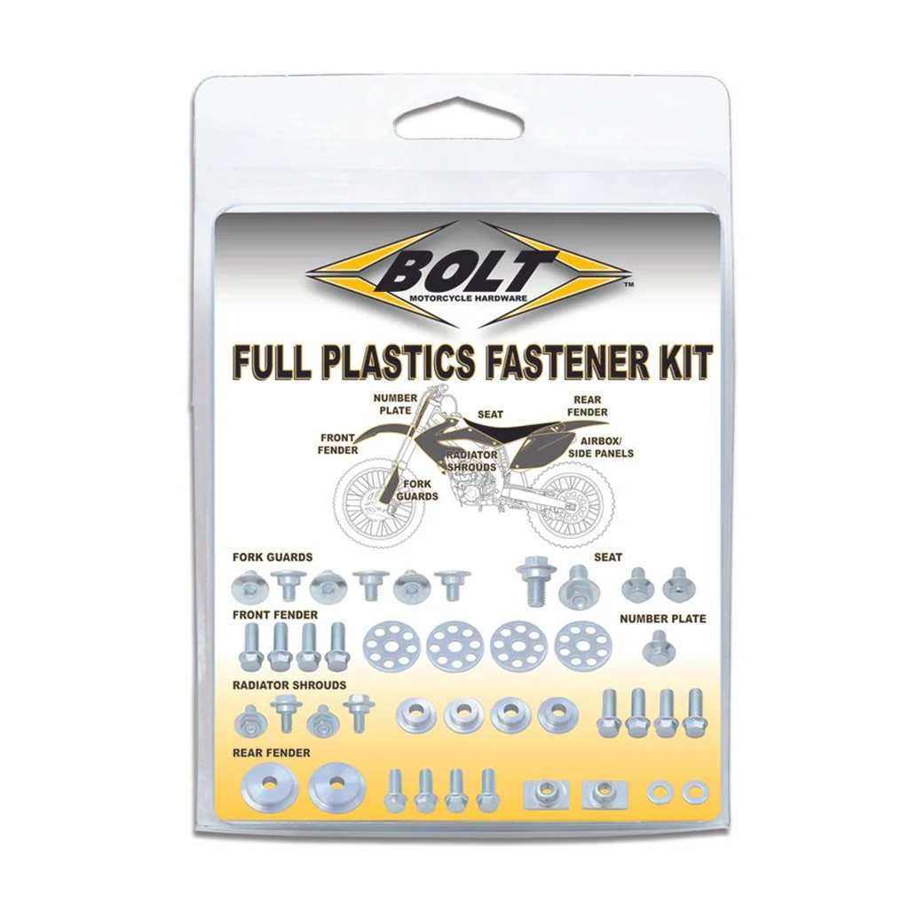 Bolt Plastic Fastener Kit KTM XC 05-07