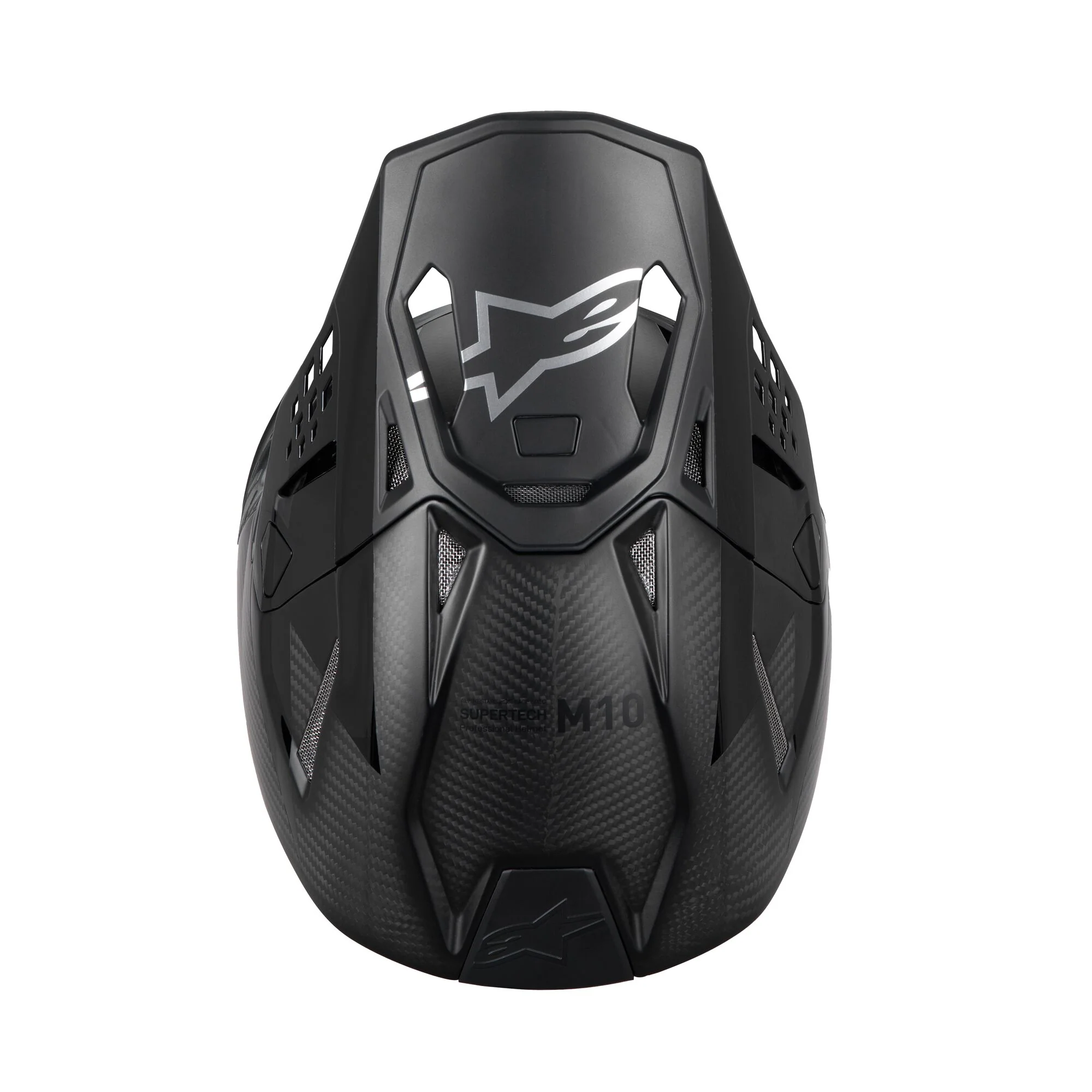 Alpinestars Helmet Supertech SM10 Fame Black Carbon Matt Glossy - Image 5
