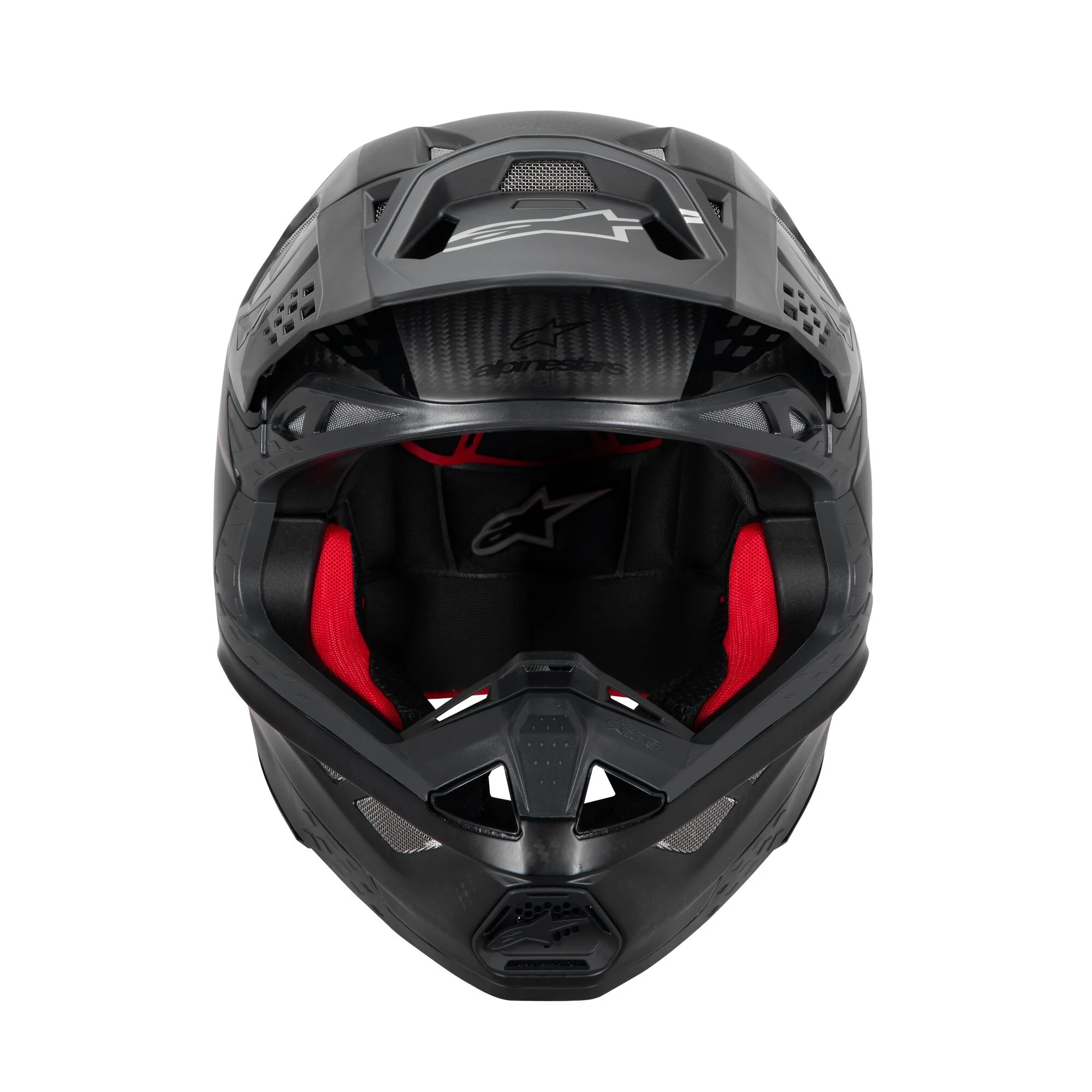 Alpinestars Helmet Supertech SM10 Fame Black Carbon Matt Glossy - Image 7