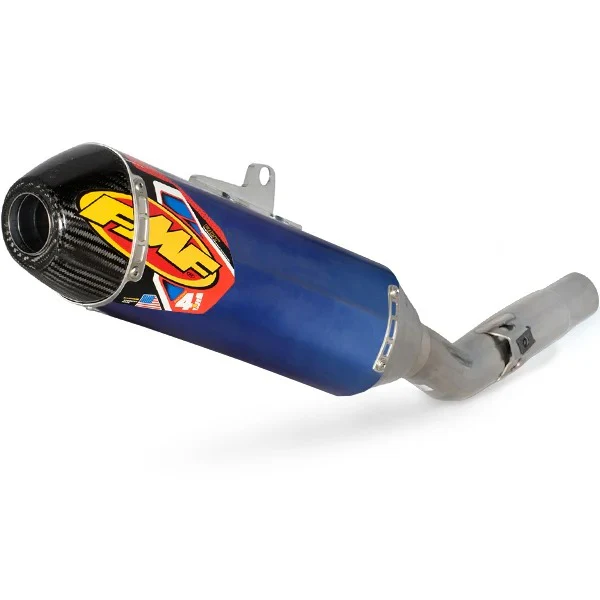 FMF Blue Titanium Factory 4.1 Slip On Silencer - Husqvarna FE