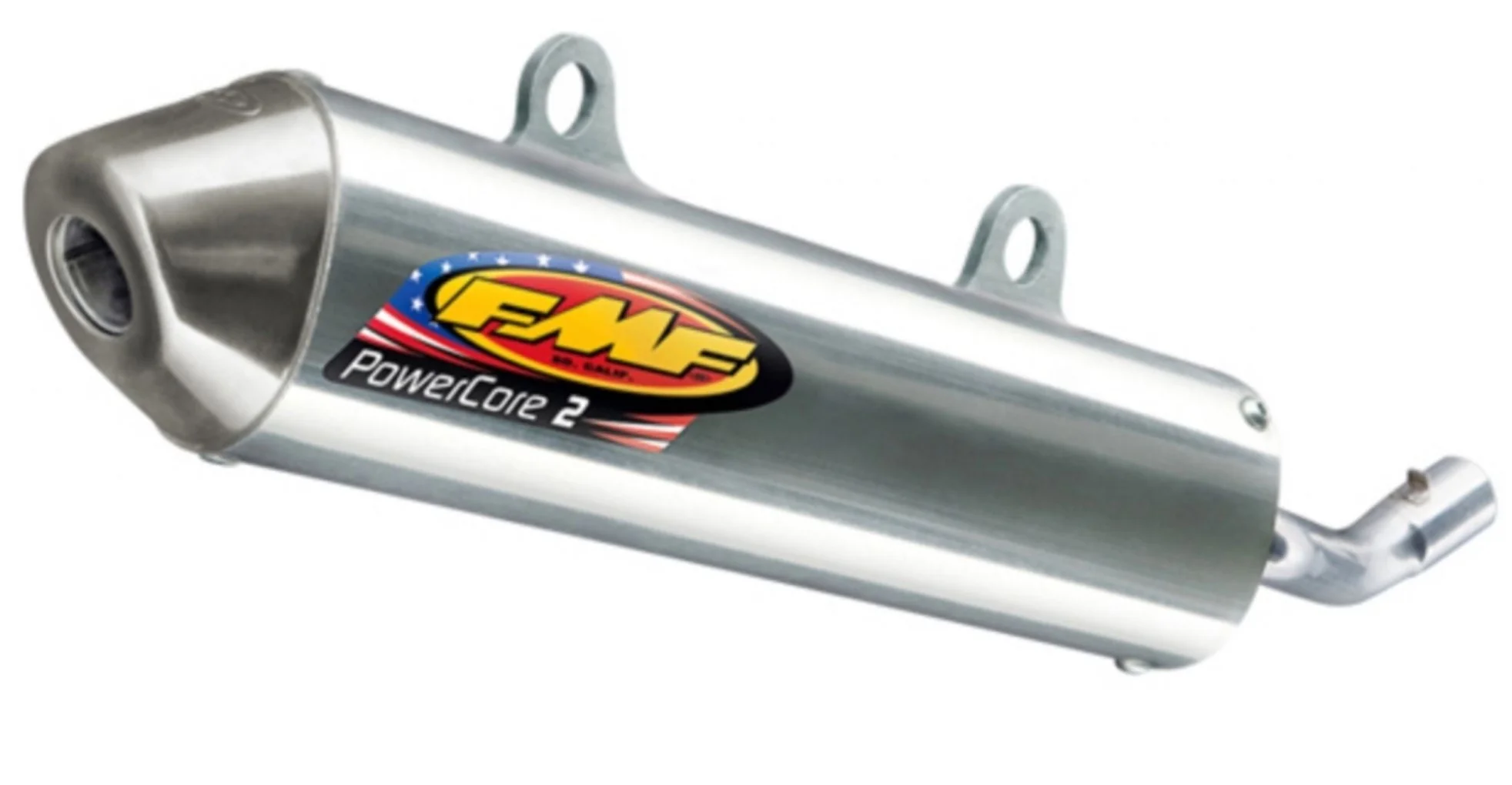 FMF Powercore 2 Aluminium 2 Stroke Silencer - KTM SX - Image 2