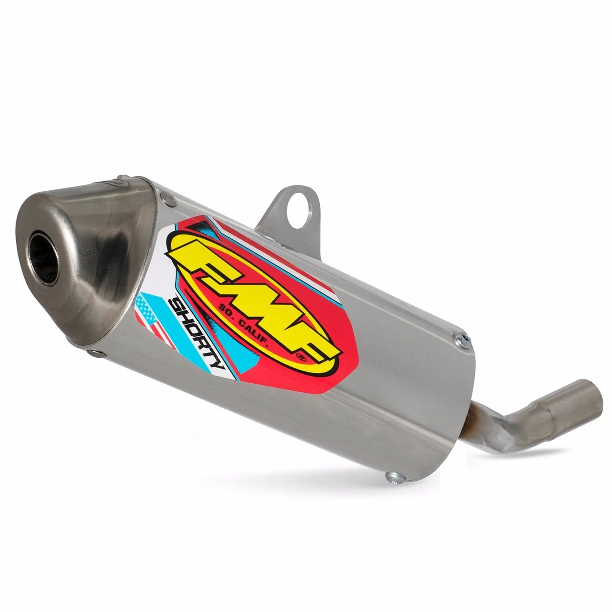 FMF Powercore 2 Shorty Aluminium 2 Stroke Silencer - Husqvarna TC