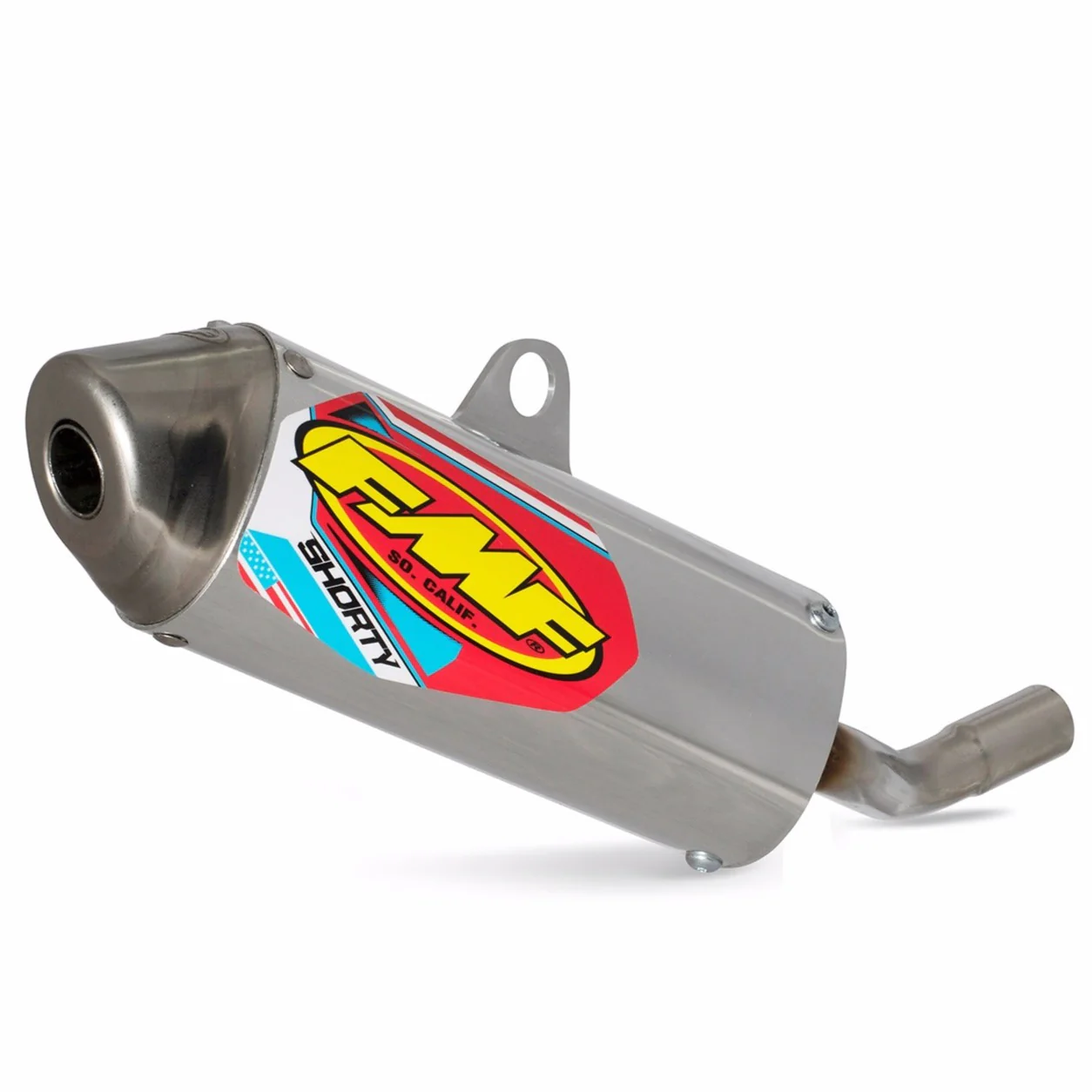 FMF Powercore 2 Shorty Aluminium 2 Stroke Silencer - Yamaha YZ