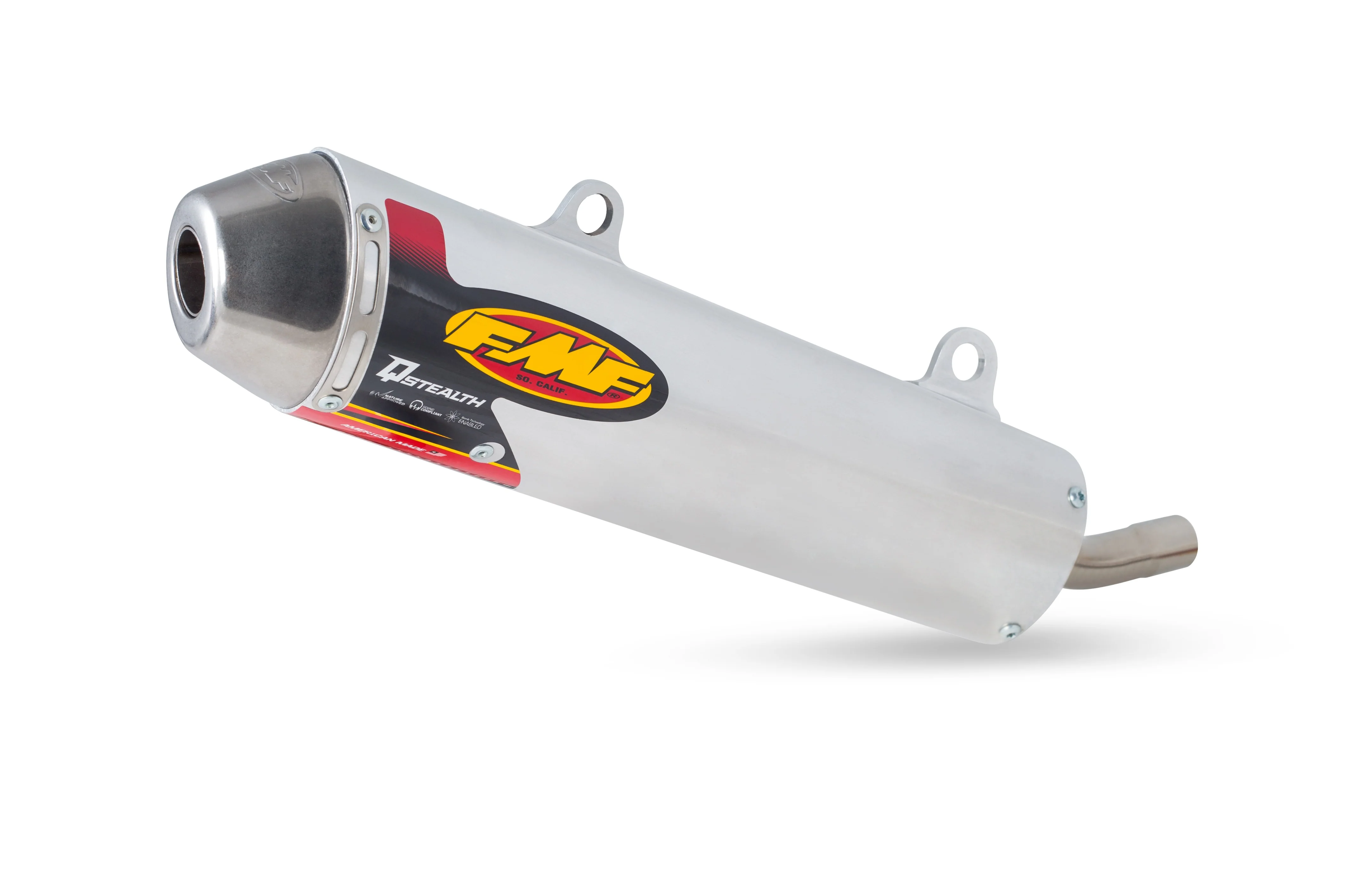 FMF Quiet Core Q4 Stainless Slip On Silencer - Suzuki RMZ - Image 2