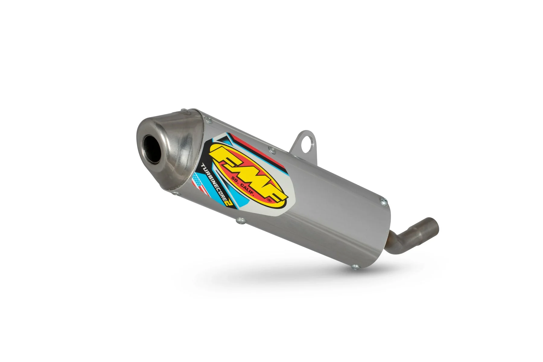 FMF Turbinecore 2 Stainless 2 Stroke Silencer - Husqvarna TC - Image 2