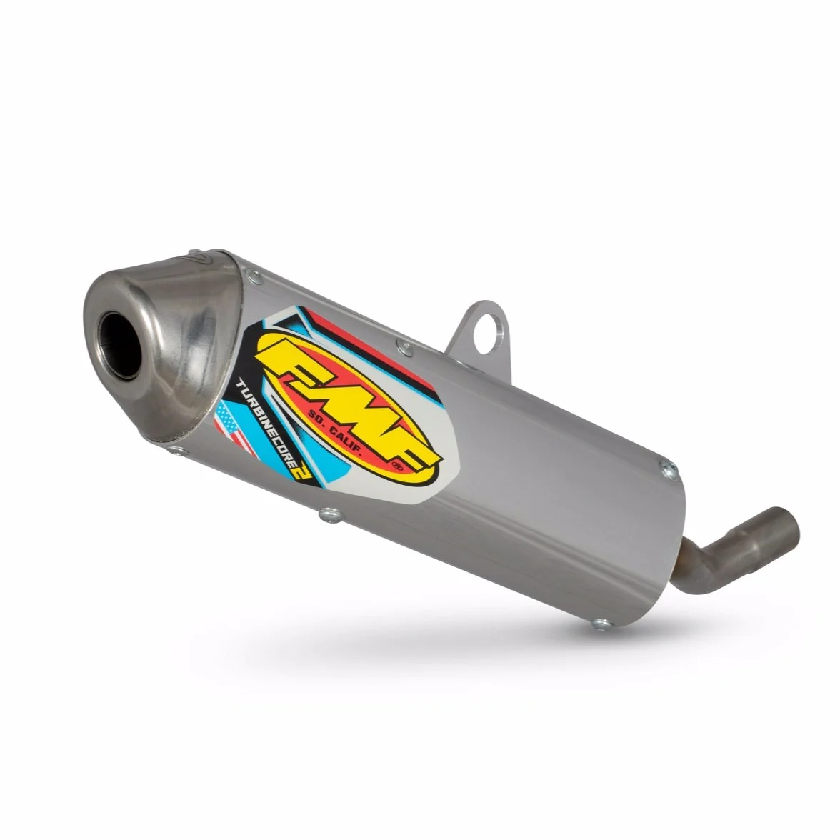 FMF Turbinecore 2 Stainless 2 Stroke Silencer - Suzuki Rm