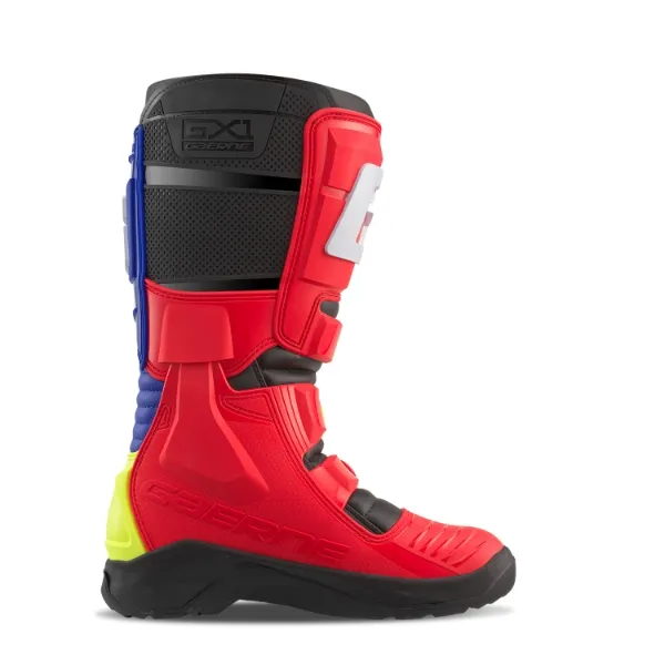 Gaerne GX1 Evo Red Multi Motocross Boots - Image 2