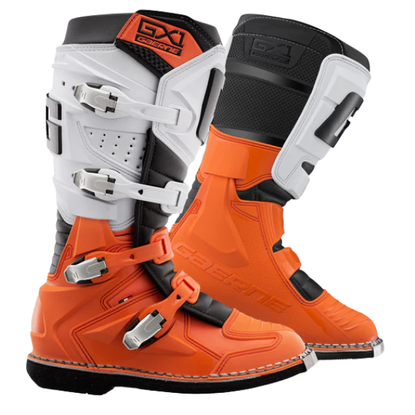 Gaerne GX1 Orange White Motocross Boots