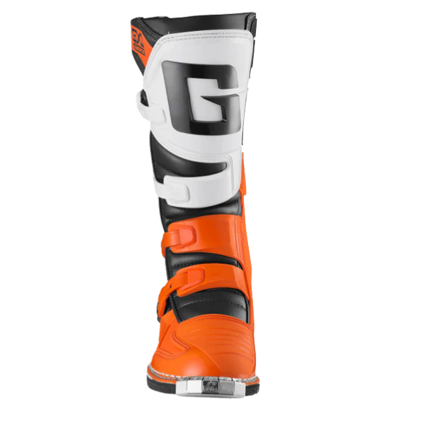 Gaerne GX1 Orange White Motocross Boots - Image 2