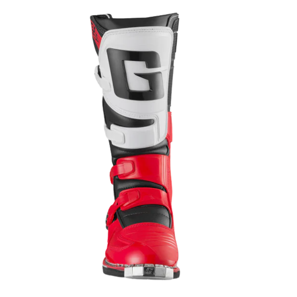 Gaerne GX1 Red White Motocross Boots - Image 2