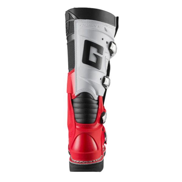 Gaerne GX1 Red White Motocross Boots - Image 4