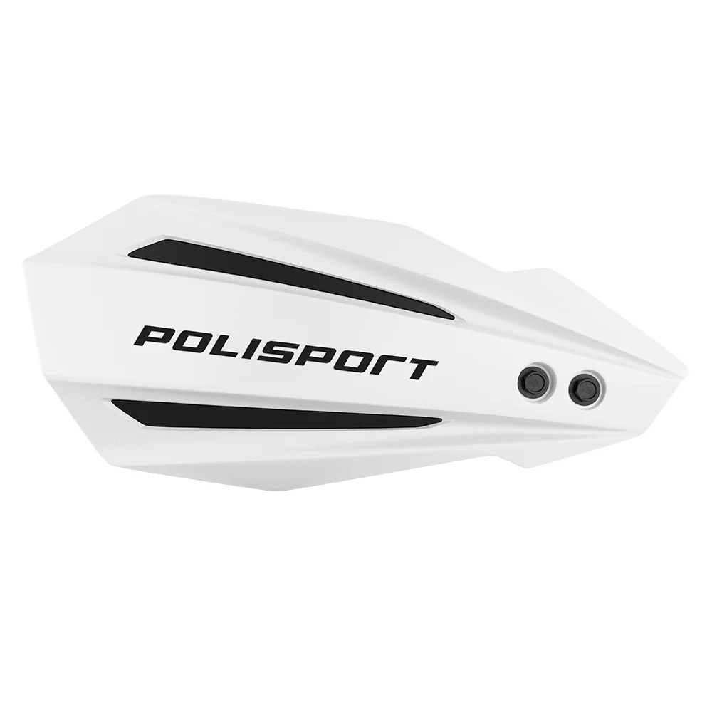 Polisport White Bullit Handguards - Husqvarna