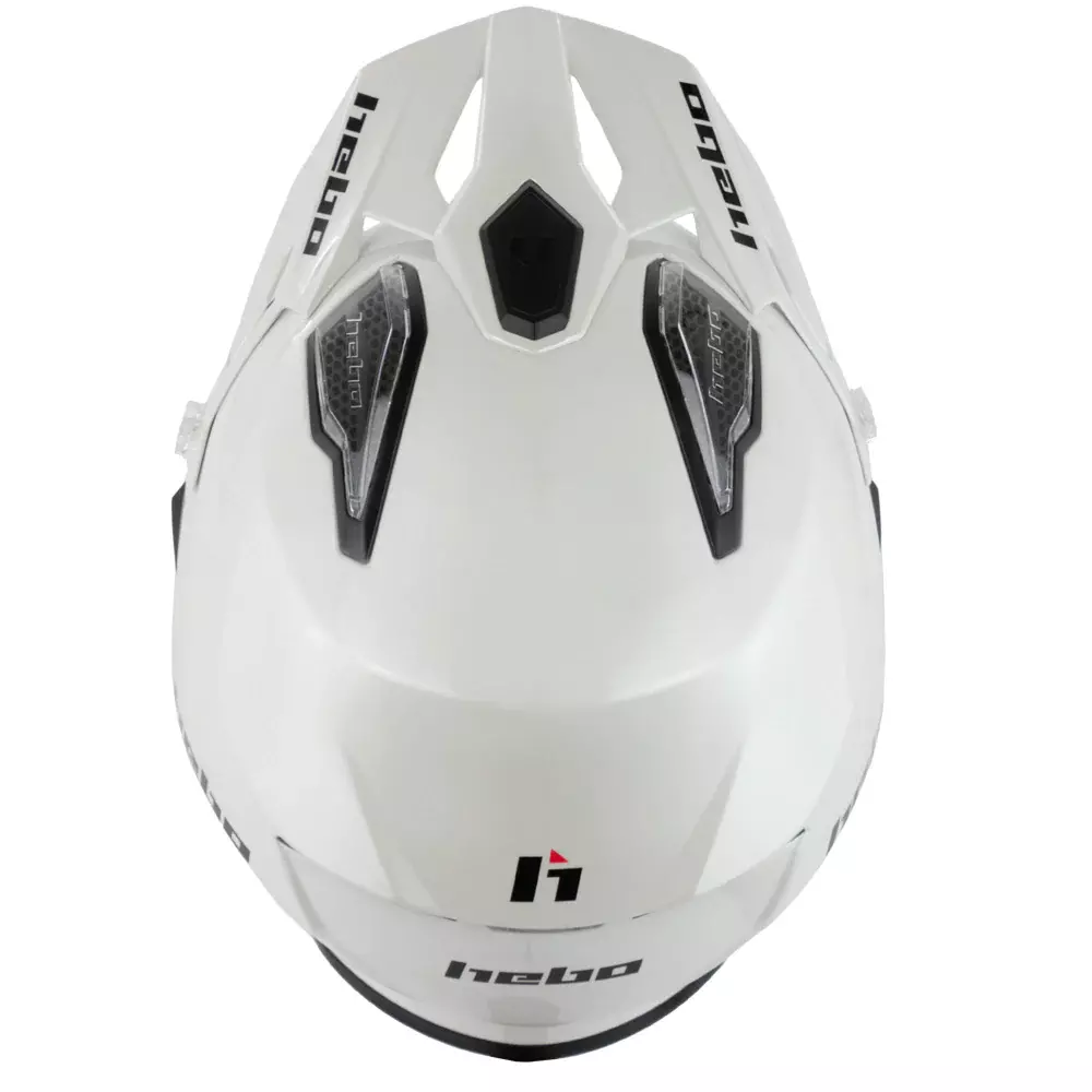 Hebo Helmet Zone 5 Monocolor White - Image 3