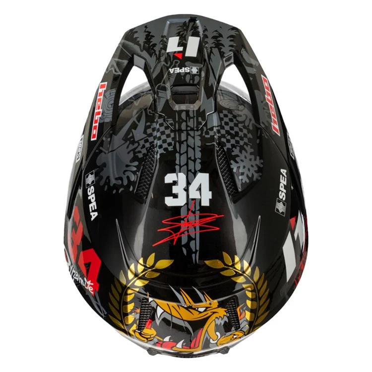 Hebo Helmet Zone 5 Pro Toni Bou 34 Black - Image 2