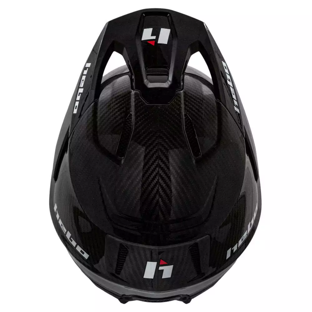Hebo Helmet Zone Race Carbon K3 Gloss Black - Image 3