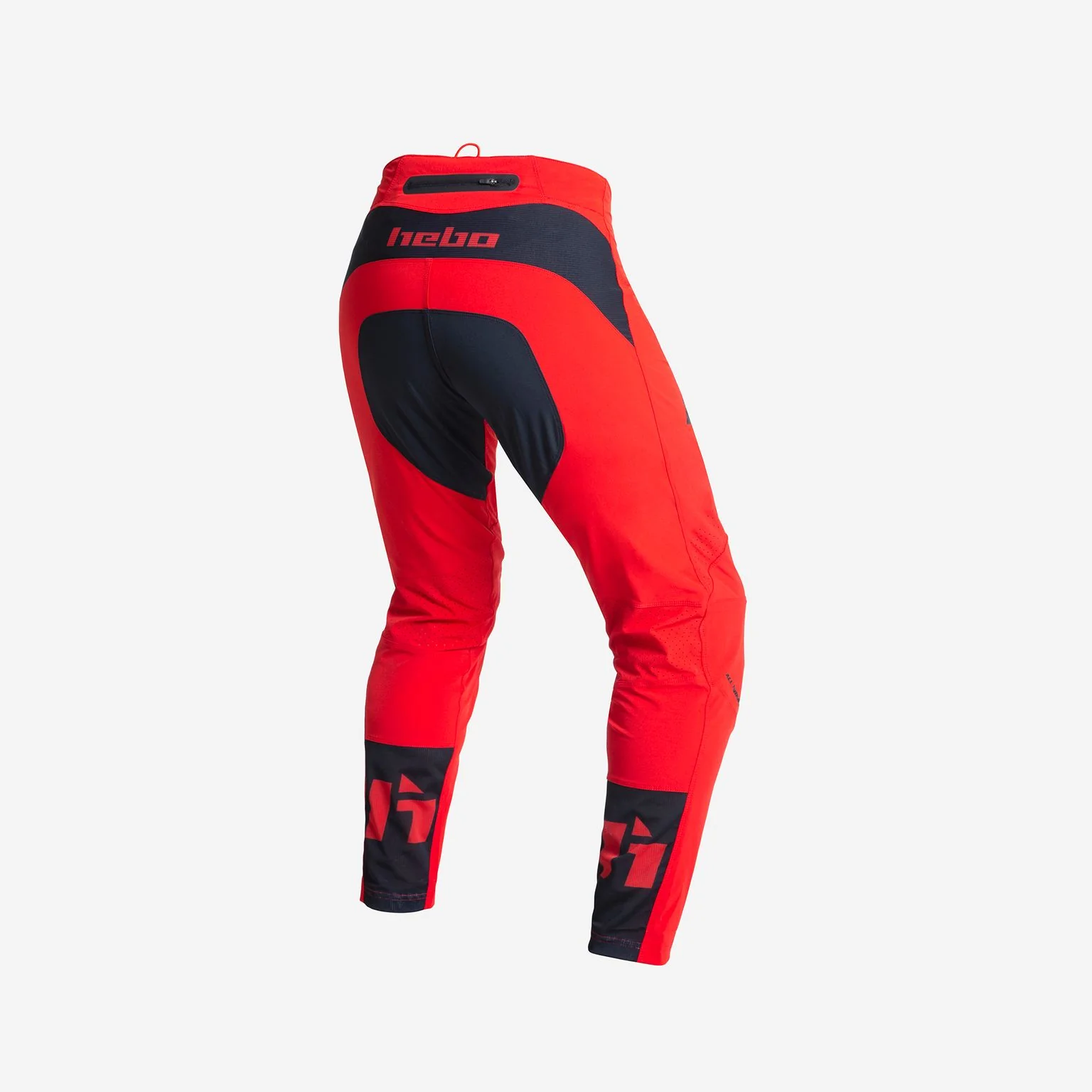 Hebo Trials Pant Tech 23 Red - Image 3