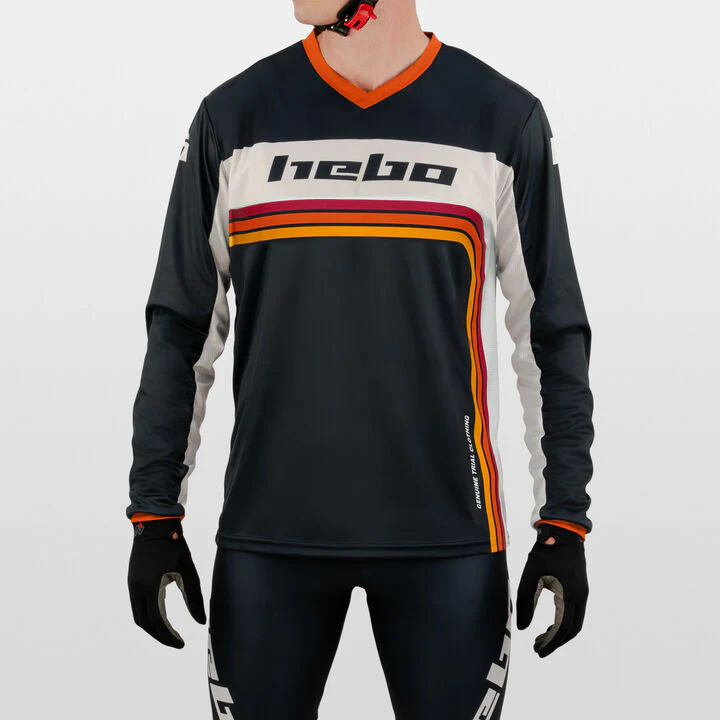 Hebo Shirt Pro Retro Red - Image 4