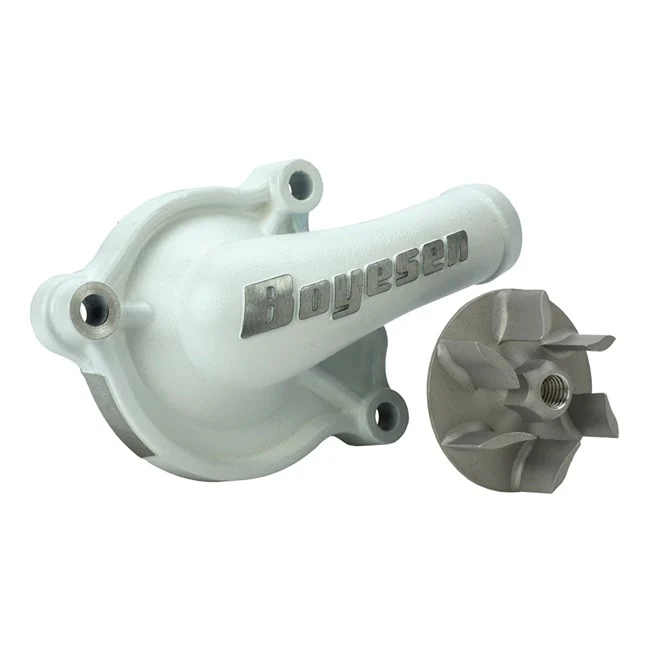 Boyesen Waterpump Supercooler Kit Kawasaki White