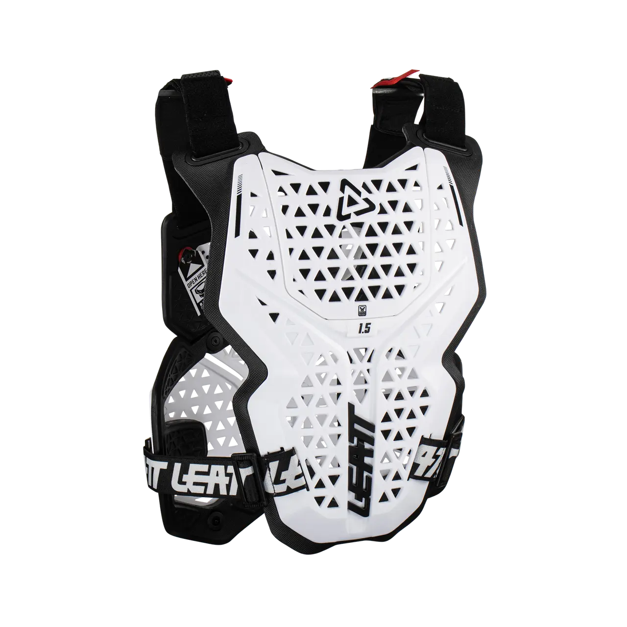 Leatt 1.5 Adult Chest Protector White - Image 4