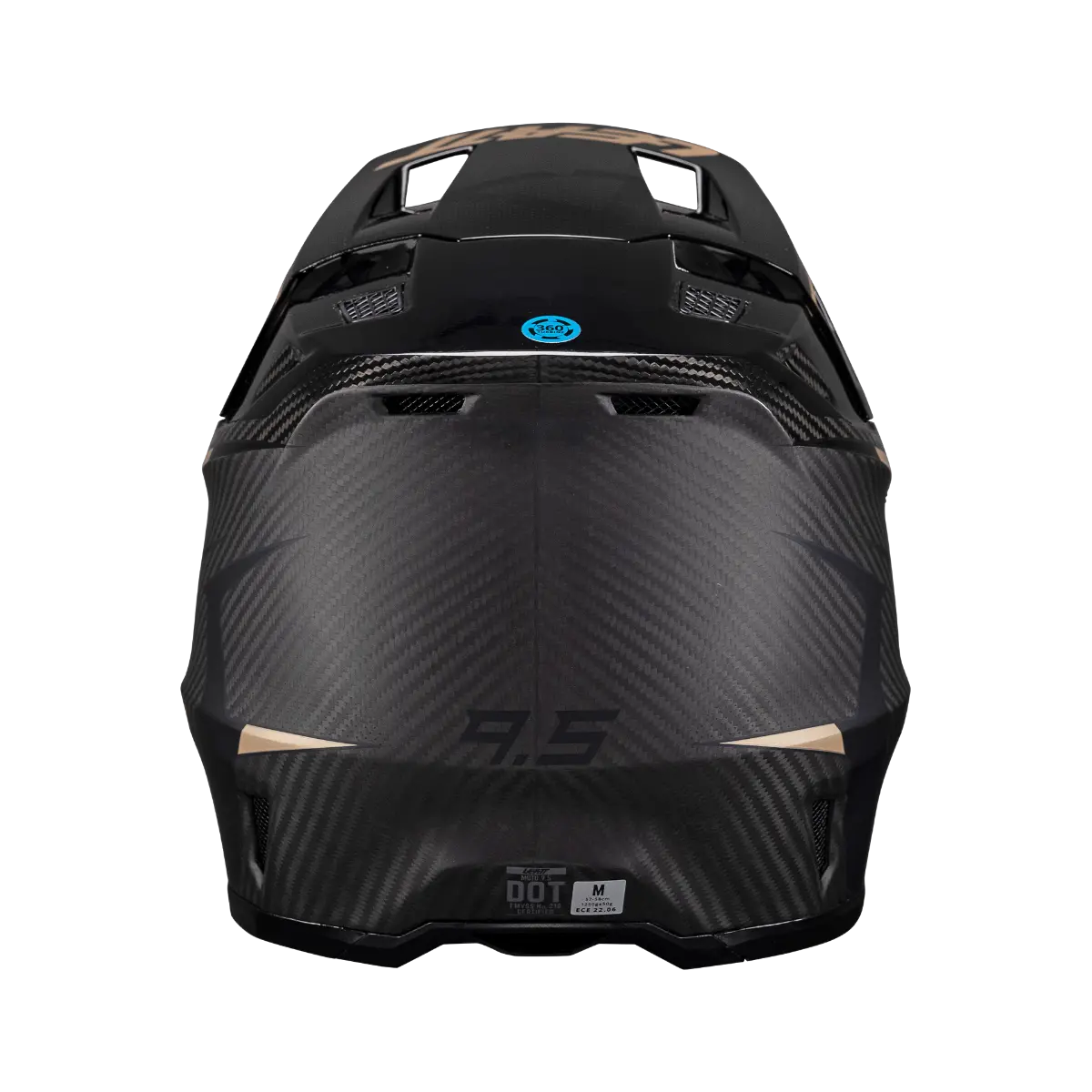 2025 Leatt 9.5 V25 Carbon Helmet with Iriz 6.5 Goggle - Image 5