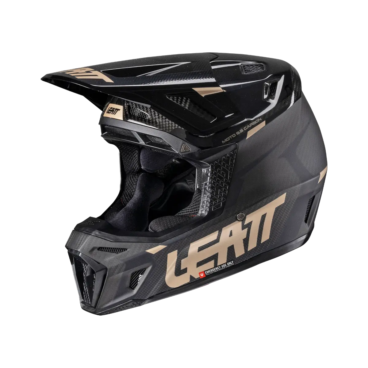 2025 Leatt 9.5 V25 Carbon Helmet with Iriz 6.5 Goggle - Image 6