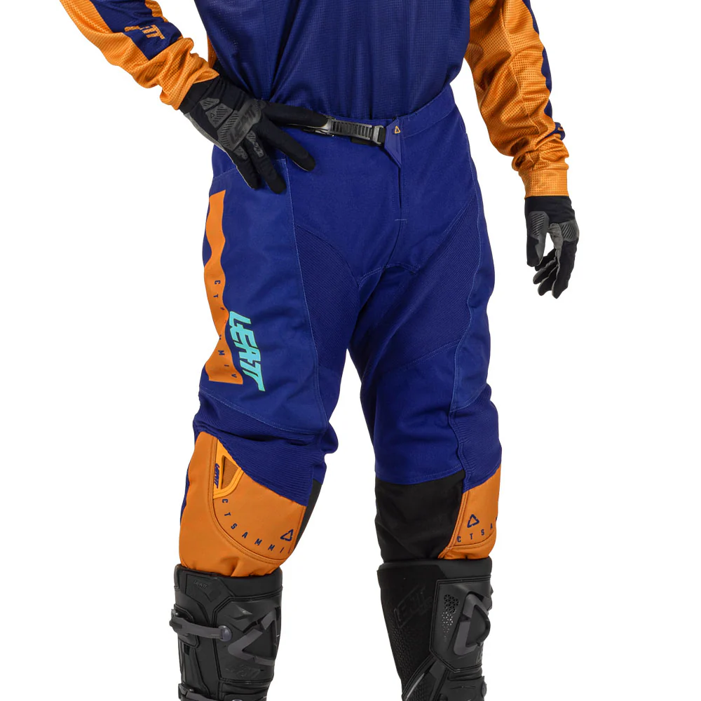 2026 Leatt 3.5 Youth Pant and Jersey Kit Combo Orange - Image 3