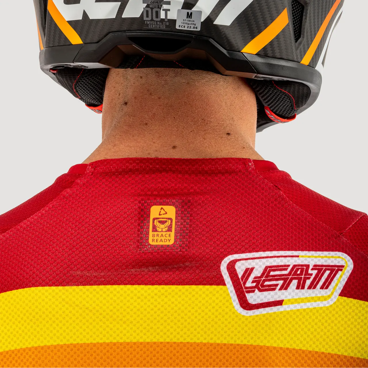 2025 Leatt 4.5 Lite Jersey Pitboard Ruby - Image 6