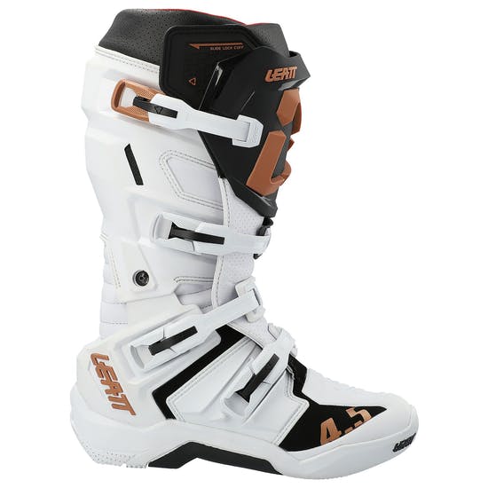 Leatt Moto 4.5 White Black Motocross Boots - Image 5