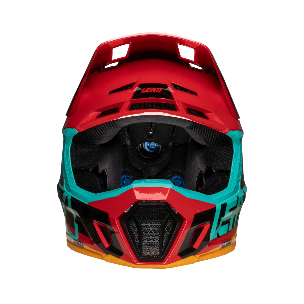 2025 Leatt 7.5 V25 Red Helmet with 4.5 Goggle - Image 5