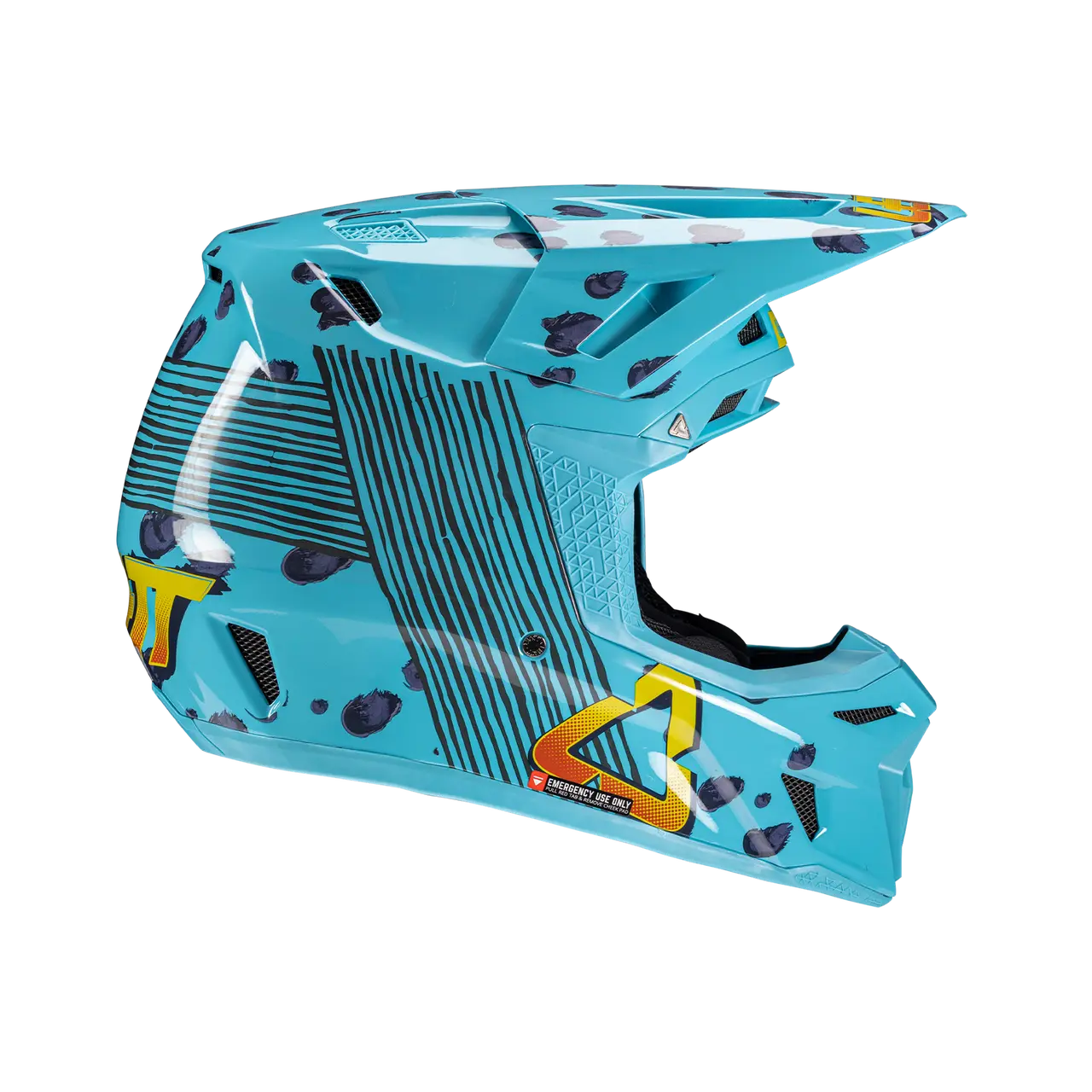 2025 Leatt 8.5 V25 Cheetah Helmet with 5.5 Goggle - Image 5