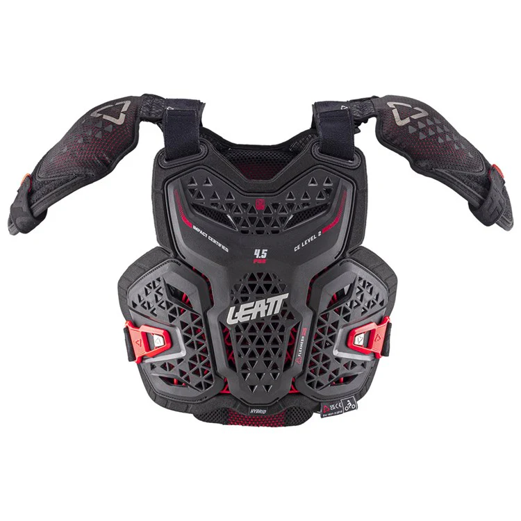 Leatt Junior Chest Protector 4.5 Hybrid Pro Black