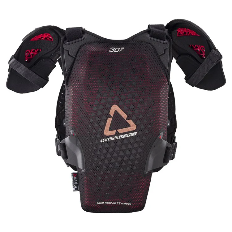 Leatt Womens Chest Protector 4.5 Hybrid Pro Black - Image 2