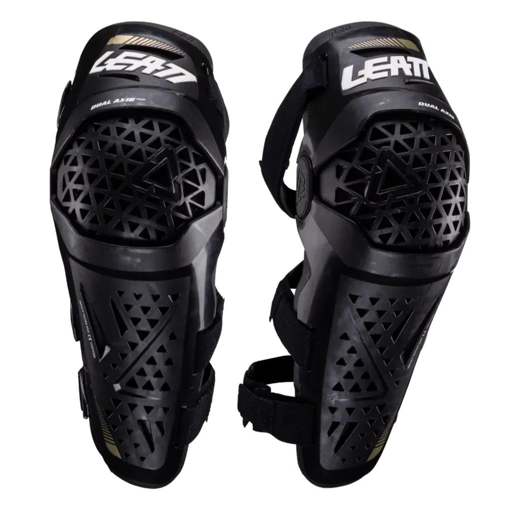 Leatt Dual Axis Pro Knee Guards - Black