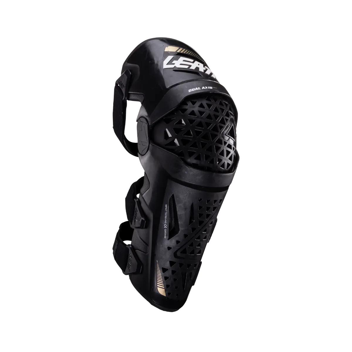 Leatt Dual Axis Pro Knee Guards - Black - Image 2
