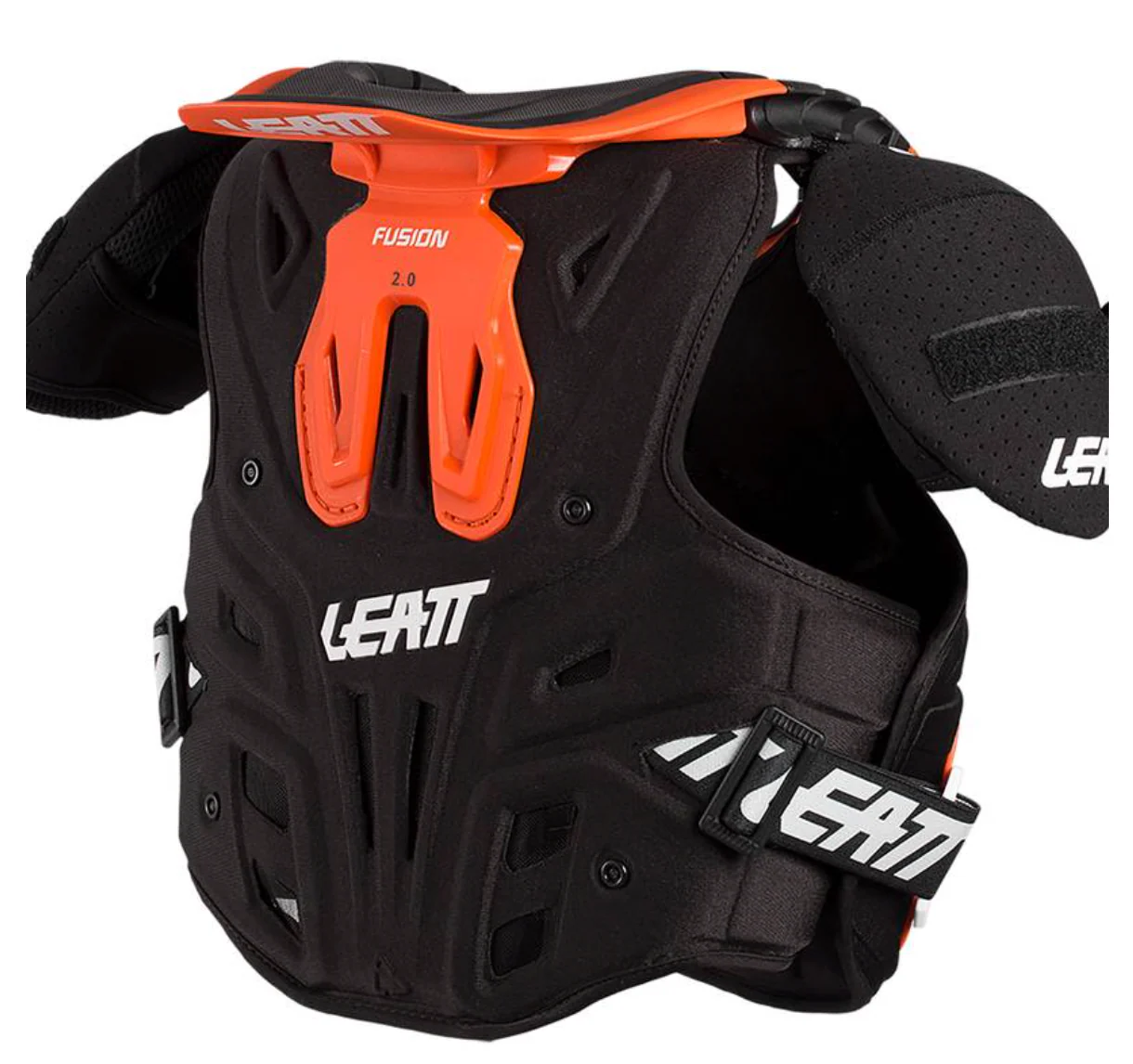 Leatt Fusion 2.0 Kids Orange Body Armour & Neck Brace - Image 4