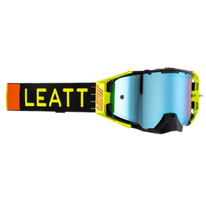 Leatt 6.5 Velocity Goggle Iriz Citrus Blue Lens
