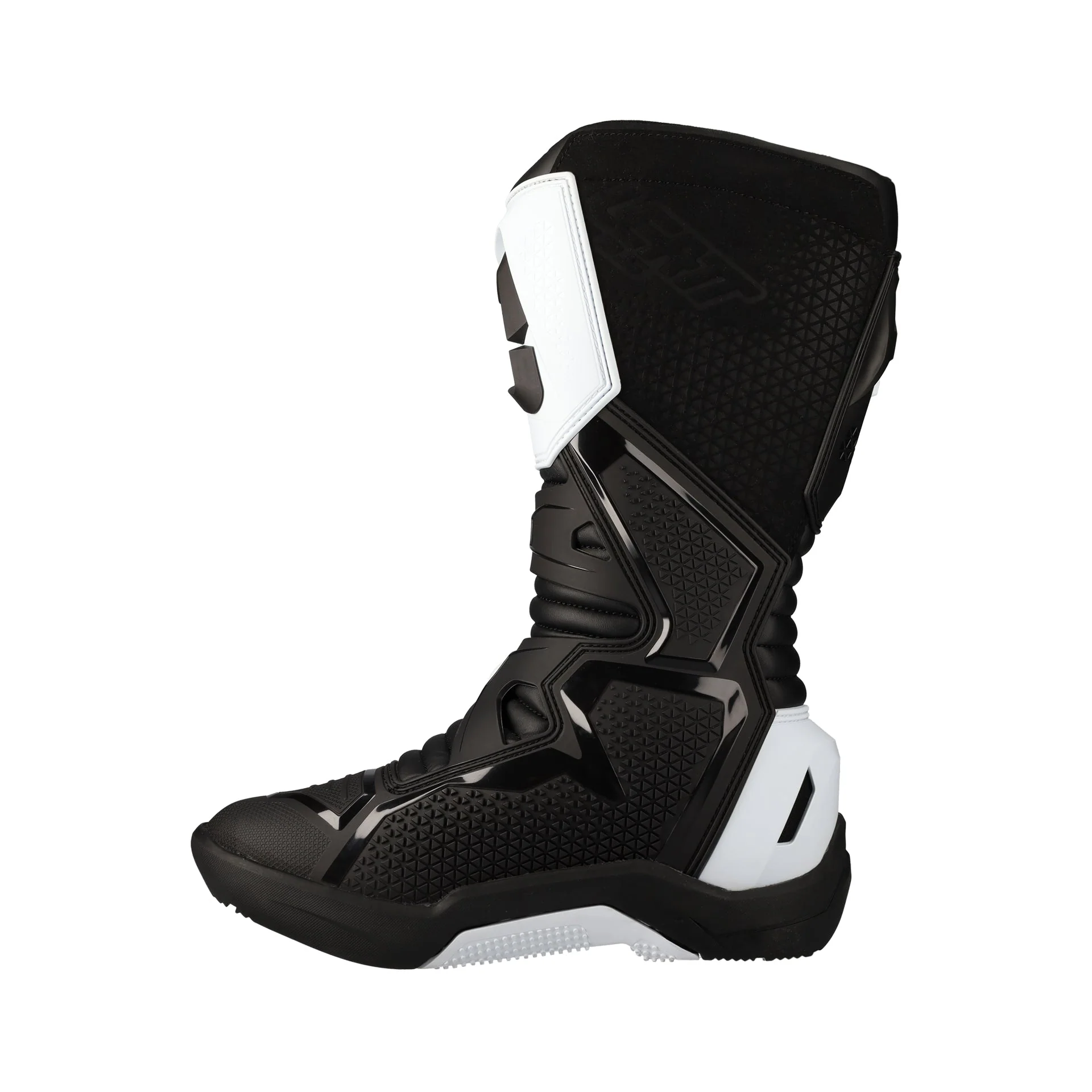 Leatt Moto 3.5 Black White Youth Kids Motocross Boots - Image 5