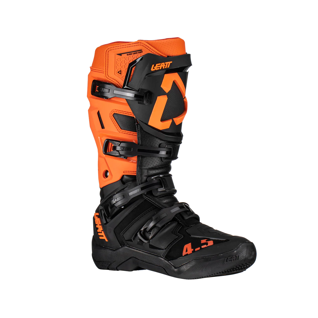 Leatt Moto 4.5 Black Orange Motocross Boots - Image 2