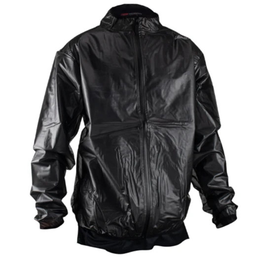 Leatt Black Smoke Rain Jacket