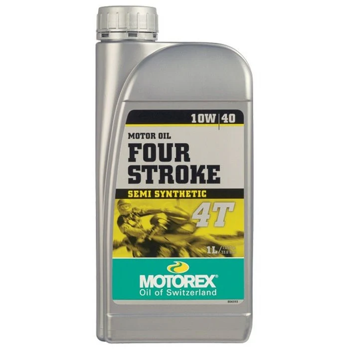 Motorex Four Stroke Semi Synthetic 4T 10W/40 Oil - 1 Litre