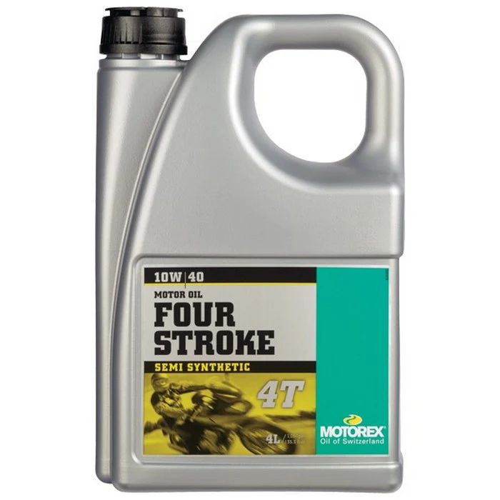 Motorex Four Stroke Semi Synthetic 4T 10W/40 Oil - 4 Litres